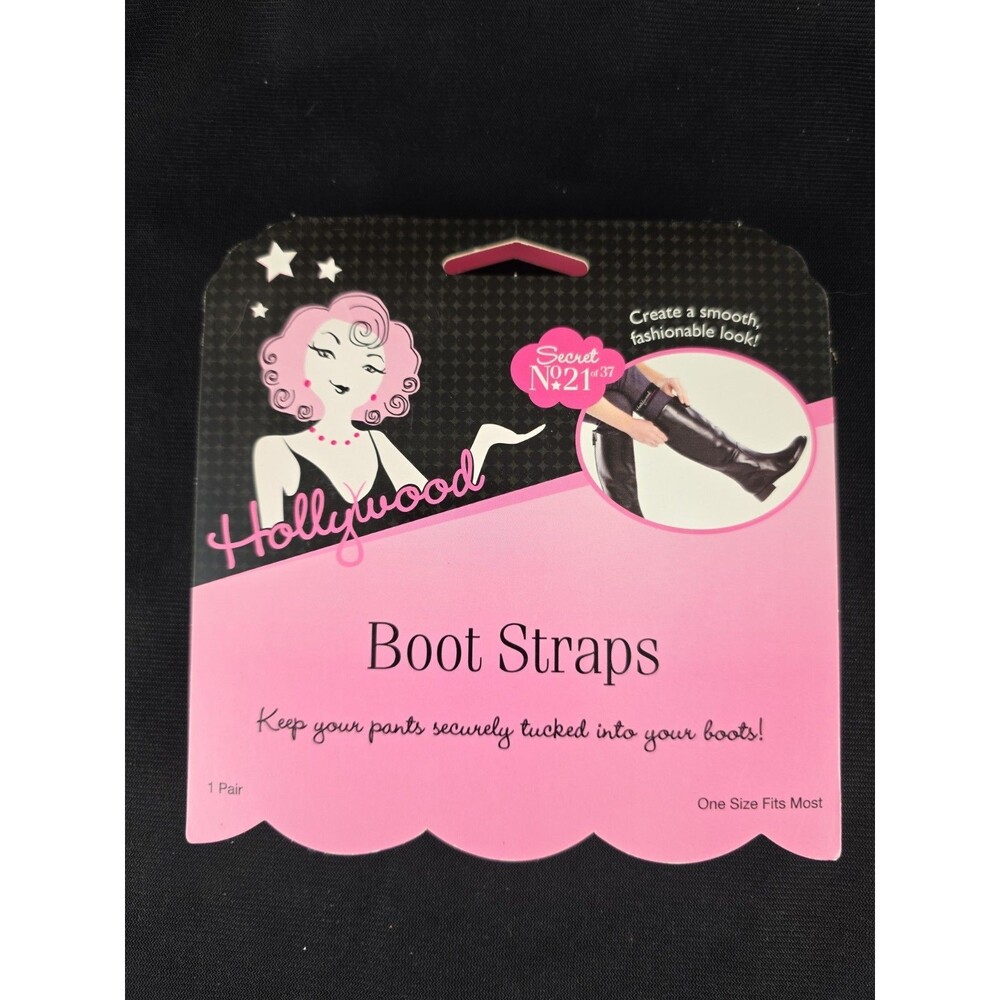 Hollywood Fashion Secrets New Boot Straps 1 Pair No. 21 Of 37 Factory Sealed